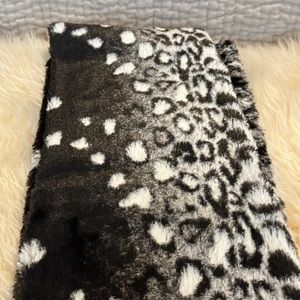 Beautifully soft animal print scarf